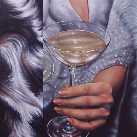 I Want It All Now - acrylic on canvas - cm 50x50 - 2025